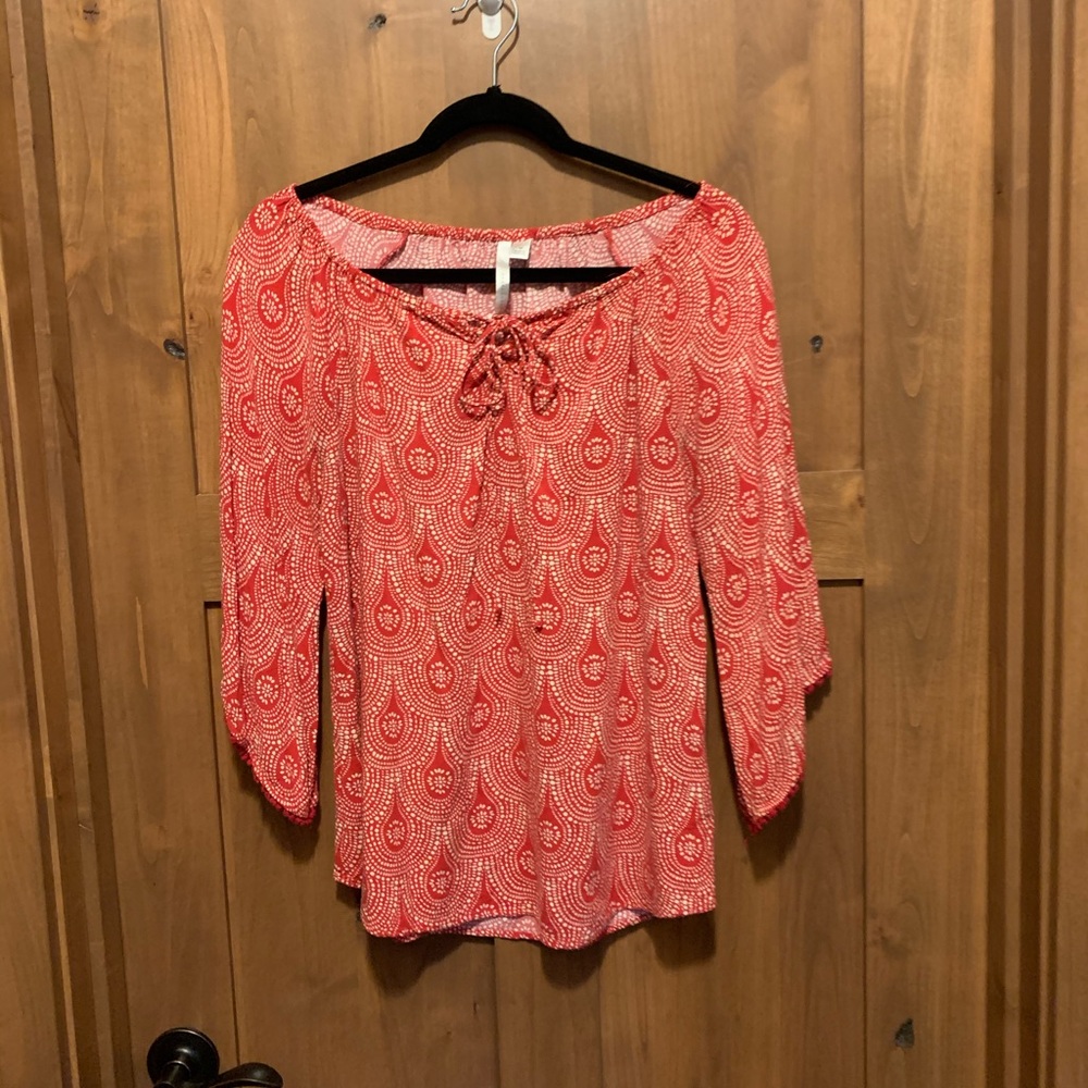EUC Lauren Conrad Blouse size M